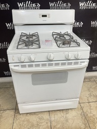 [88492] Hotpoint Used Natural Gas Stove 30inches”