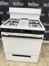 [88489] Frigidaire Used Natural Gas Stove 30inches”