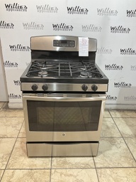 [89130] Ge Used Natural Gas Stove 30inches”