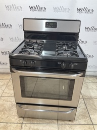 [89121] Frigidaire Used Natural Gas Stove 30inches”
