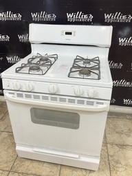 [89102] Hotpoint Used Natural Gas Stove 220volts (40/50 AMP) 30inches”