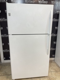 [88700] Ge Used Refrigerator Top and Bottom 36x68