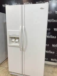 [88701] Whirlpool Used Refrigerator Side by Side 36x69