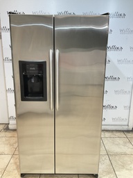 [88705] Ge Used Refrigerator Side by Side 36x69