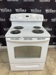 [88765] Ge Used Electric Stove 220volts (40/50 AMP) 30inches”