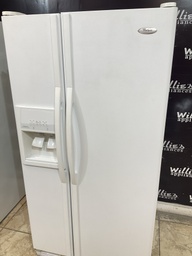 [88783] Whirlpool Used Refrigerator Side by Side 33x66