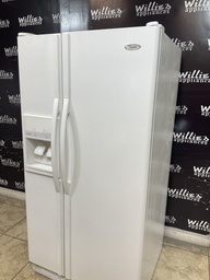 [88795] Whirlpool Used Refrigerator Side By Side