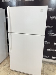 [88796] Whirlpool Used Refrigerator Top and Bottom 33x65 1/2.