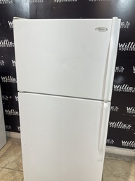 [88813] Whirlpool Used Refrigerator Top and Bottom 30x65 1/2”
