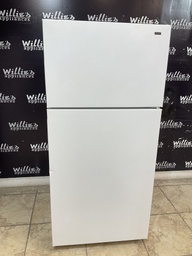 [88859] Hotpoint Used Refrigerator Top and Bottom 28x61 1/2”