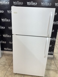 [88848] Frigidaire Used Refrigerator Top and Bottom 28x59 1/2”