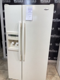 [88889] Whirlpool Used Refrigerator Side by Side 33x65 1/2”