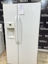 [88884] Ge Used Refrigerator Side by Side 34x66 1/2”
