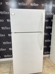 [88906] Frigidaire Used Refrigerator Top and Bottom 30x65 1/2”