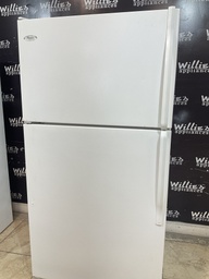[88905] Whirlpool Used Refrigerator Top and Bottom 33x65 1/2”