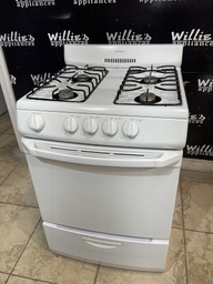 [89052] Hotpoint Used Natural Gas Stove 24inches”