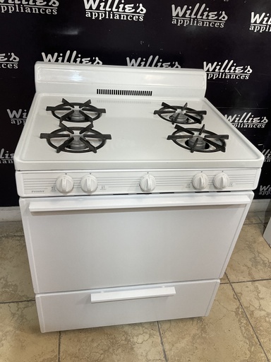 [90089] Premier Used Natural Gas Stove 30inches”