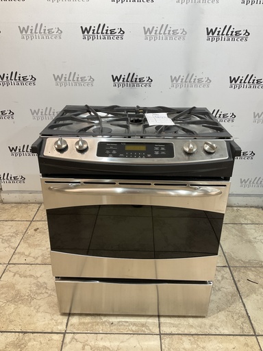 [90173] Ge Used Natural Gas Stove 30inches