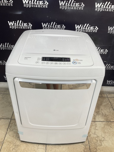 [91072] Lg Used Electric Dryer 220volts (30 AMP) 27inches {no cord}