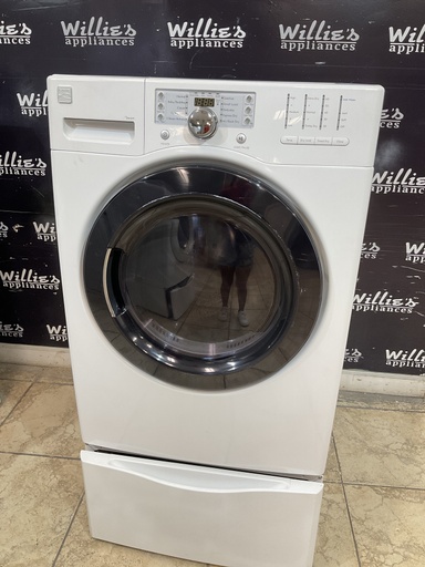 [91296] Kenmore Used Electric Dryer 220volts (30 AMP) 27inches {3 prong}