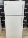 White Westinghouse Used Refrigerator Top and Bottom 30x65 1/2”