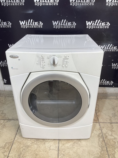 [89557] Whirlpool Used Electric Dryer 220volts (30 AMP) 27inches {3 prong}