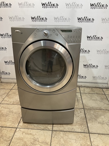 [90251] Whirlpool Used Electric Dryer 220volts (30 AMP) 27inches {4 prong}