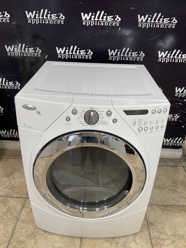 [90397] Whirlpool Used Electric Dryer 220volts (30 AMP) 27inches {4 prong}