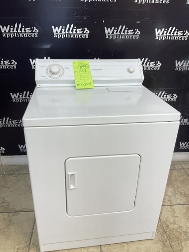 [91948] Whirlpool Used Electric Dryer 220volts (30 AMP) 29inches {no cord}