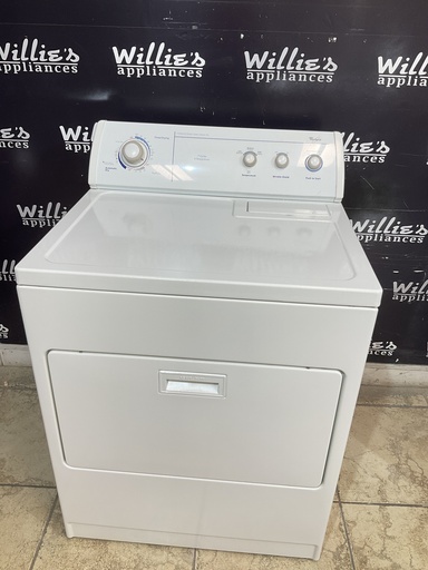 [92007] Whirlpool Used Electric Dryer 220volts (30 AMP) 29inches {no cord}