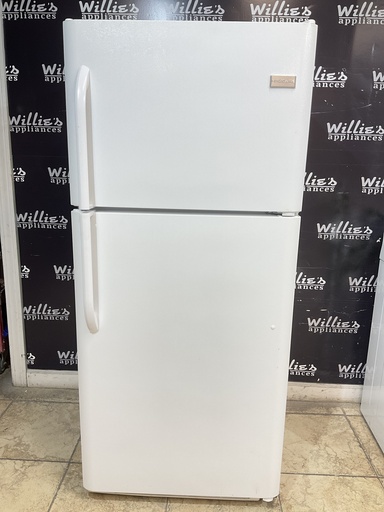 [92240] Frigidaire Used Refrigerator Top and and Bottom 30x68 1/2