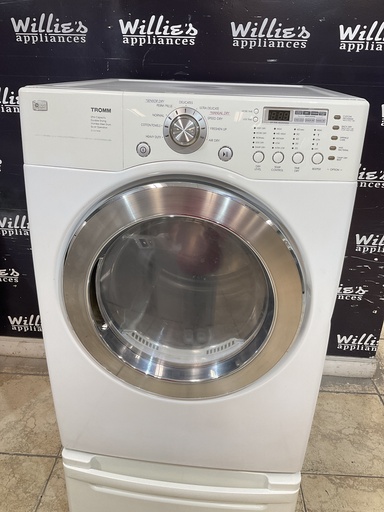 [92859] Lg Used Natural Gas Dryer 27inches