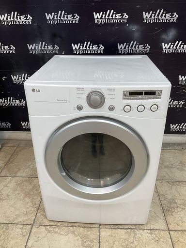 [93835] Lg Used Electric Dryer 220volts (30 AMP) 27inches {no cord} 