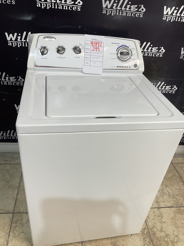 Whirlpool Used Washer Top-load 27inches 