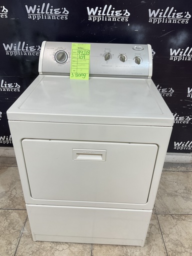 [94218] Whirlpool Used Electric Dryer 220volts (30 AMP) 27inches {3 prong} 