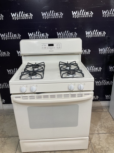 [94257] Hotpoint Used Natural Gas Stove 30inches 