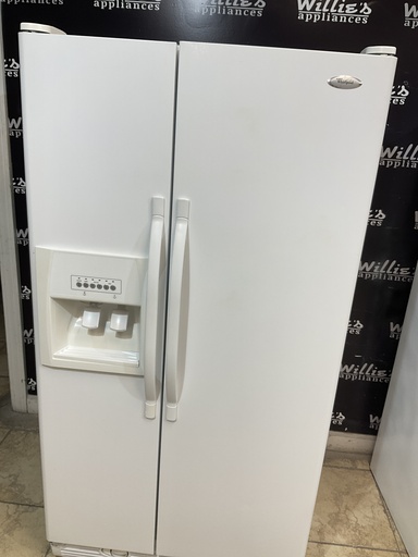 [94274] Whirlpool Used Refrigerator Side by Side 36x69 