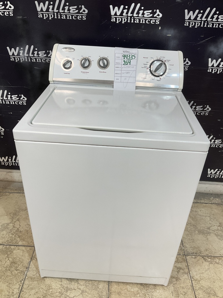 Whirlpool Used Washer Top-load 27inches 
