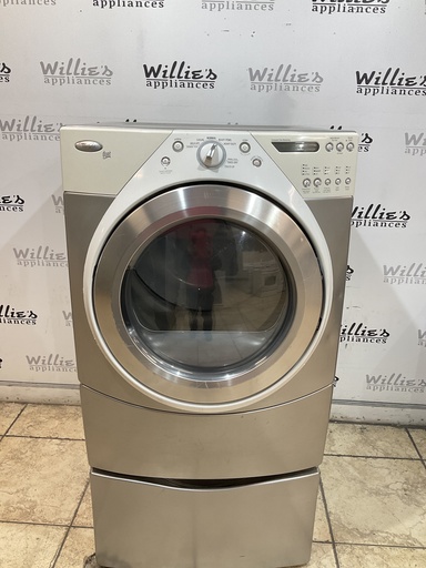 [94396] Whirlpool Used Electric Dryer 220volts (30 AMP) 27inches {3 prong} 