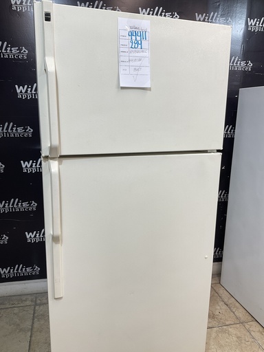 [94411] Hotpoint Used Refrigerator Top and Bottom 28x67 