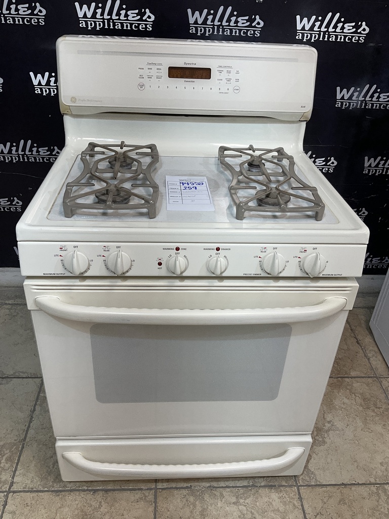 Ge Used Natural Gas Stove 30inches 