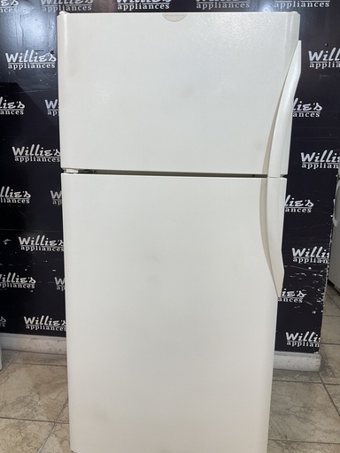[94631] Frigidaire Used Refrigerator Top and Bottom 30x66 1/2”