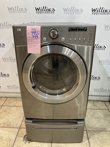 [94932] Lg Used Natural Gas Dryer 27inches 