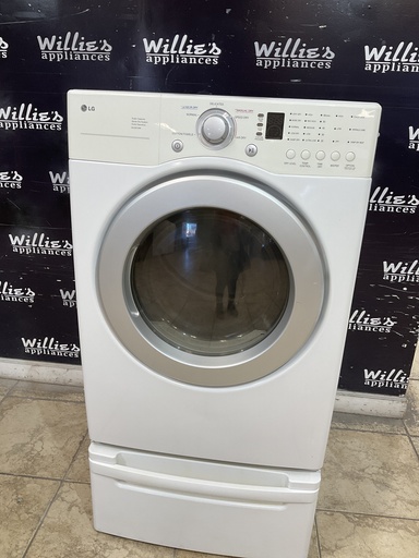 [95107] Lg Used Electric Dryer 220volts (30 AMP) 27inches {3 prong} 
