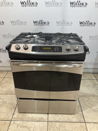 [95302] Ge Used Natural Gas Stove 30inches 