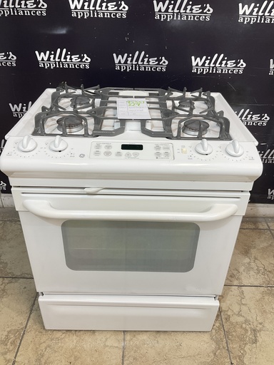 [95337] Ge Used Natural Gas Stove 30inches 