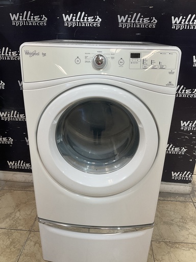 [95320] Whirlpool Used Electric Dryer 220volts (30 AMP) 27inches {3 prong} 