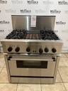 Thermador Used Gas Propane Stove 36inches 