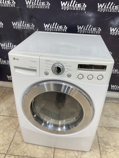 [95889] Lg Used Electric Dryer 220volts (30 AMP) 27inches {3 prong} 