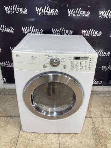 [95358] Lg Used Natural Gas Dryer 27inches 
